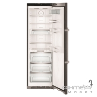 Однокамерний холодильник Liebherr KBbs 4370 чорний метал