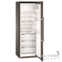 Однокамерний холодильник Liebherr KBbs 4374 чорний метал