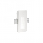Настенный светильник встраиваемый Ideal Lux Walky-2 249827 белый, гипс