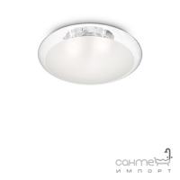 Светильник потолочный Ideal Lux Smarties 035536 современный, прозрачный, матовый, хром, окисленное стекло