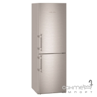 Двокамерний холодильник з нижньою морозилкою Liebherr CNef 4335 сріблястий