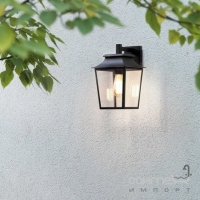 Уличный настенный фонарь Astro Lighting Richmond Wall Lantern 200 1340004 Черный Текстурный