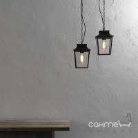 Подвесной светильник для уличного освещения Astro Lighting Richmond Pendant 1340008 Черный Текстурный