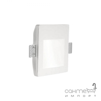 Настенный светильник встраиваемый Ideal Lux Walky-1 249810 белый, гипс