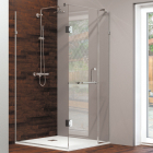 Квадратна душова кабіна Weston Crystal Water W005 хром/прозоре скло