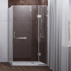 Прямокутна душова кабіна Weston Silver Spaying W010 хром/прозоре скло