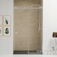 Душевая дверь в нишу Weston Shower Doors W021 хром/прозрачное стекло