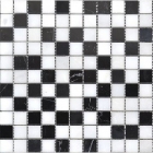Мозаика 32x32 Cinca Bastille Mosaico 121 Branco-Preto (черная-белая)