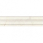 Настенная плитка, фриз 7,5x32 Cinca Bastille V-Cap Branco (белая)