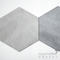 Шестикутна плитка 32x37 Goldencer Concrex Grey (сіра)