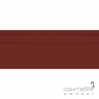 Плитка настінна, фриз 12x32 Cinca Bali Skirting Bordeaux Matt (бордо)