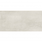 Сходинка 29,8x59,8 Opoczno Grand Concrete Grava WHITE STEPTREAD Біла Матова