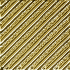 Вставка скло підлогова Діагональ 6,6х6,6 Grand Kerama Тако Золото Рифлена