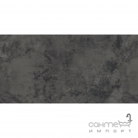 Керамогранит под бетон 59,8x119,8 Opoczno Grand Concrete Quenos GRAPHITE Темно-Серый Матовый