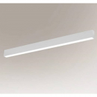 Светильник потолочный линейный Shilo Numata 8014 белый, металл