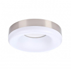 Светильник потолочный Azzardo Ring LED 3000K 18W AZ2946 матовый никель, белый акрил