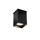 Точечный светильник накладной Shilo Toda 1101 современный, черный, металл