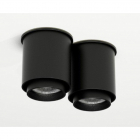 Точечный светильник накладной Shilo Iga 1116 современный, черный, металл