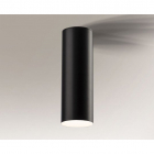 Точечный светильник накладной Shilo Suwa 1176 современный, черный, металл