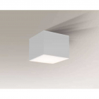 Точечный светильник накладной Shilo Suwa 7076 современный, белый, металл, оргстекло