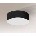 Точечный светильник накладной Shilo Tottori Il 1235 современный, черный, металл, оргстекло