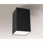 Точечный светильник накладной Shilo Arao 1179 современный, черный, металл, оргстекло