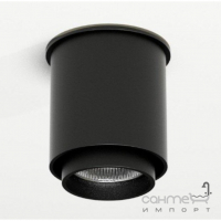 Точечный светильник накладной Shilo Iga 1115 современный, черный, металл