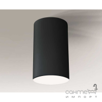 Точковий світильник накладний Shilo Arao 1178 сучасний, чорний, метал, оргскло