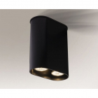 Точковий світильник накладний Shilo Inagi 1188 сучасний, чорний, сталь, алюміній