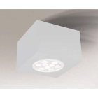 Точечный светильник накладной Shilo Tamba 7061 современный, белый, сталь