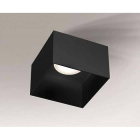 Точечный светильник накладной Shilo Konan 1147 современный, черный, сталь, алюминий
