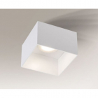 Точечный светильник накладной Shilo Konan 7082 современный, белый, сталь, алюминий