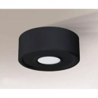 Точечный светильник накладной Shilo Ena IL 1234 современный, черный, сталь, алюминий