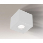 Точковий світильник накладної Shilo Awa H 7084 сучасний, білий, сталь, алюміній