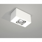 Точечный светильник накладной Shilo Seto 7085 современный, белый, сталь, алюминий