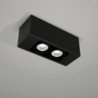 Точковий світильник накладної Shilo Seto 1137 сучасний, чорний, сталь, алюміній