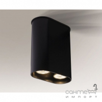 Точечный светильник накладной Shilo Inagi 1188 современный, черный, сталь, алюминий