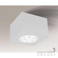 Точечный светильник накладной Shilo Tamba 7061 современный, белый, сталь