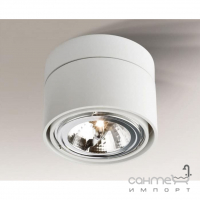 Точечный светильник накладной Shilo Himi 7025 современный, белый, сталь, алюминий
