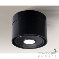 Точечный светильник накладной Shilo Himi IL 1233 современный, черный, сталь, алюминий