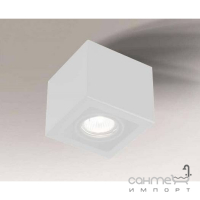 Точечный светильник накладной Shilo Awa 7083 современный, белый, сталь, алюминий