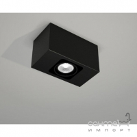 Точковий світильник накладний Shilo Seto 1136 сучасний, чорний, сталь, алюміній