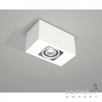 Точечный светильник накладной Shilo Seto 7085 современный, белый, сталь, алюминий