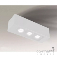 Точечный светильник накладной Shilo Seto 7089 современный, белый, сталь, алюминий