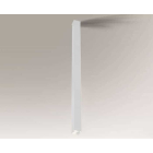 Точковий світильник даунлайт накладний Shilo Doha 7137 сучасний, білий, сталь, алюміній