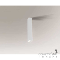 Точечный светильник даунлайт накладной Shilo Doha 7138 современный, белый, сталь, алюминий