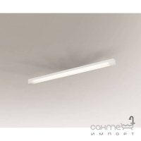Светильник потолочный линейный Shilo Sumoto 1193 белый, металл, оргстекло