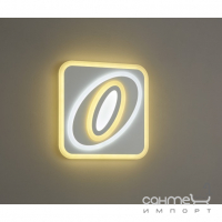 LED-светильник настенный/потолочный с дистанционным управлением Trio Suzuka 675070101 белый