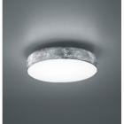 Потолочный LED-светильник Trio Lugano 621912489 белый/ткань серебро