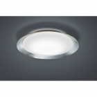 Потолочный LED-светильник Trio Vancouver 656813089 серебро/белое матовое стекло